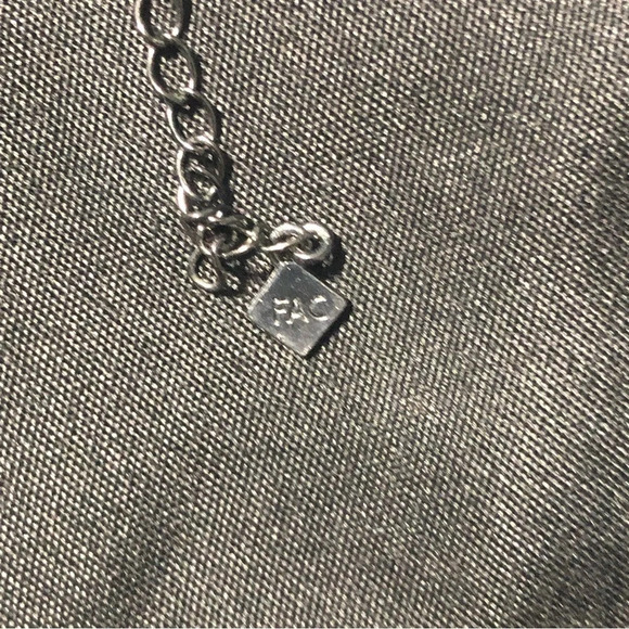 Fifth Avenue Collection pendant necklace and  hoop earring set (purple Ombré) - Picture 3 of 10